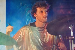 Exploding Rainbow Orchestra performer. Photo taken by Max Hudson Cao.