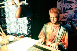 Exploding Rainbow Orchestra performer. Photo taken by Max Hudson Cao.